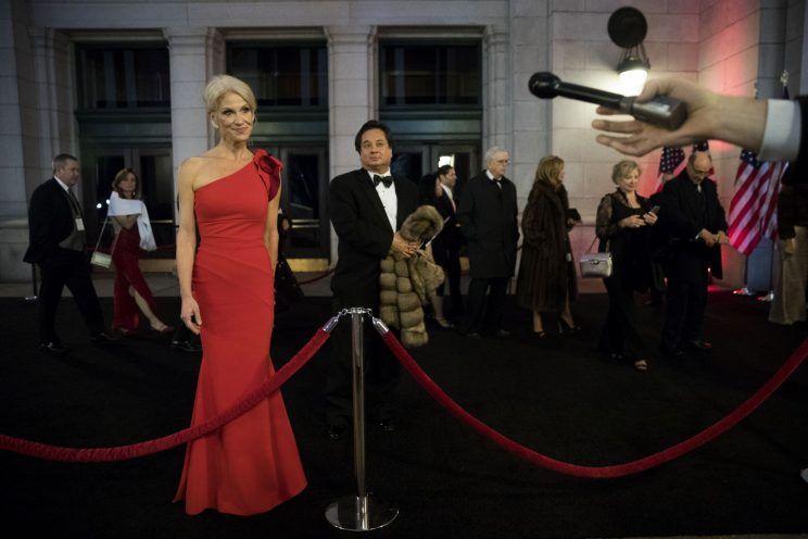 Kellyanne Conway attends an event at Union Station. (Photo: Getty Images)